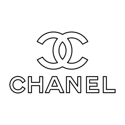 logo chanel png blanc|free printable Chanel logo.